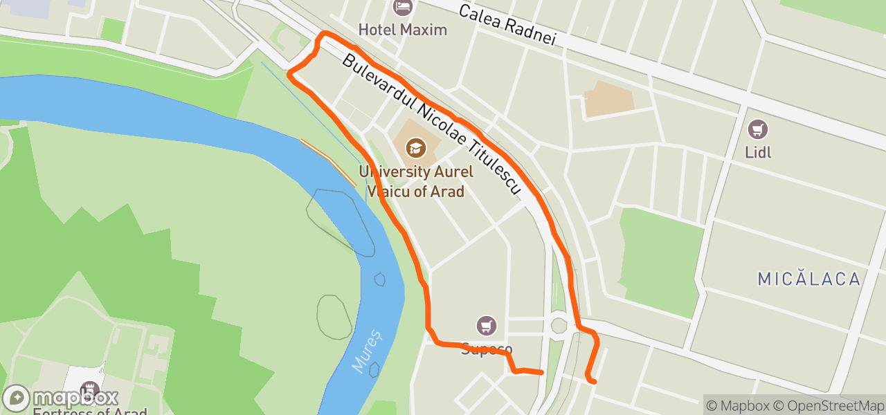 Route map for Náttúran og sovétblokkin