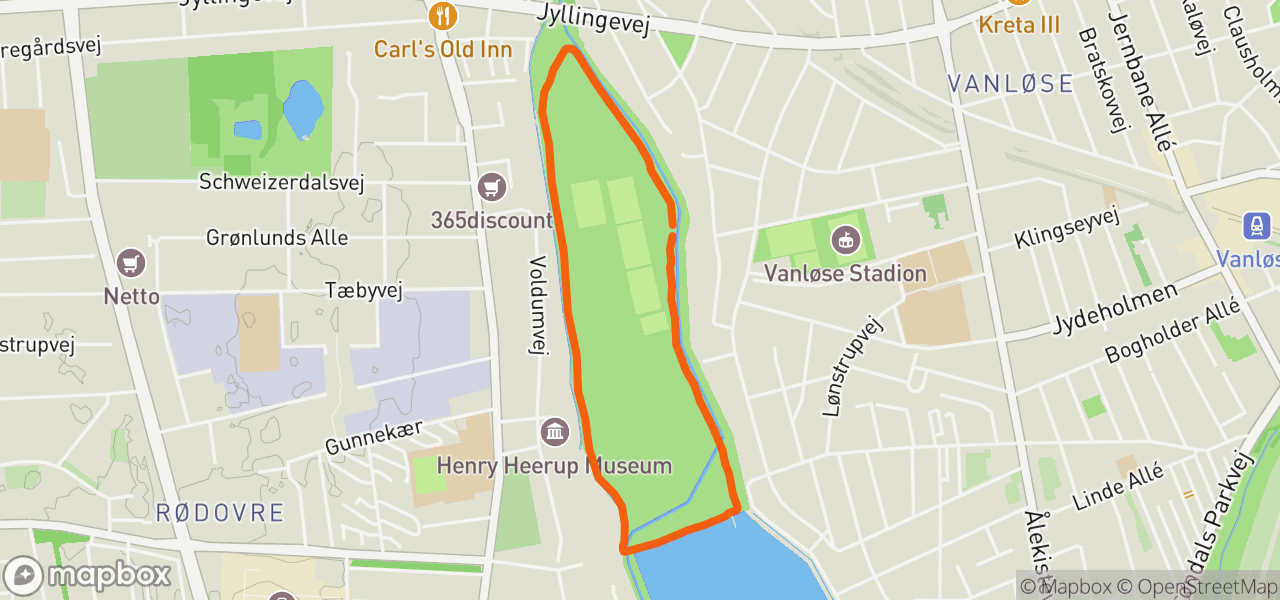 Route map for Tri prep - 1st run